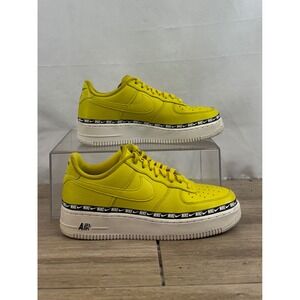 Nike Air Force 1 Low Bright Citron Yellow Womens DH4406 700 Size 9